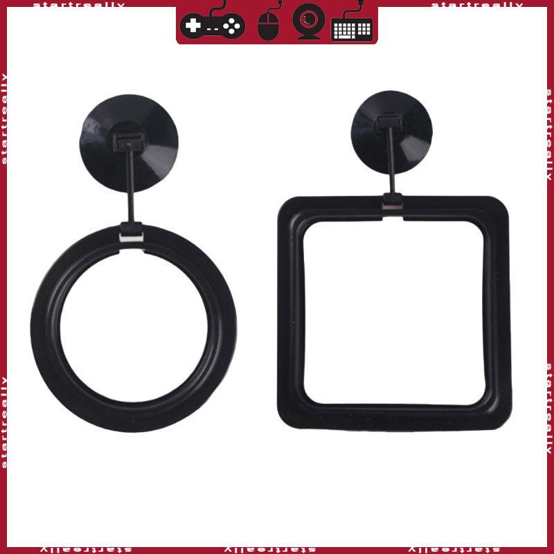 ST Aquarium Feeding Ring แหวนป้อนลอย Feeding Trough ถ้วยดูดสีดํา
