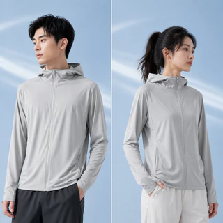 [พร้อมส่ง] เสื้อกันแดด UV UPF50+ ผ้าใยน้ำแข็ง เสื้อคลุมกันแดด รุ่นบาง ระบายอากาศดีมาก เสื้อตกปลา ปั่นจักรยาน แห้งไว