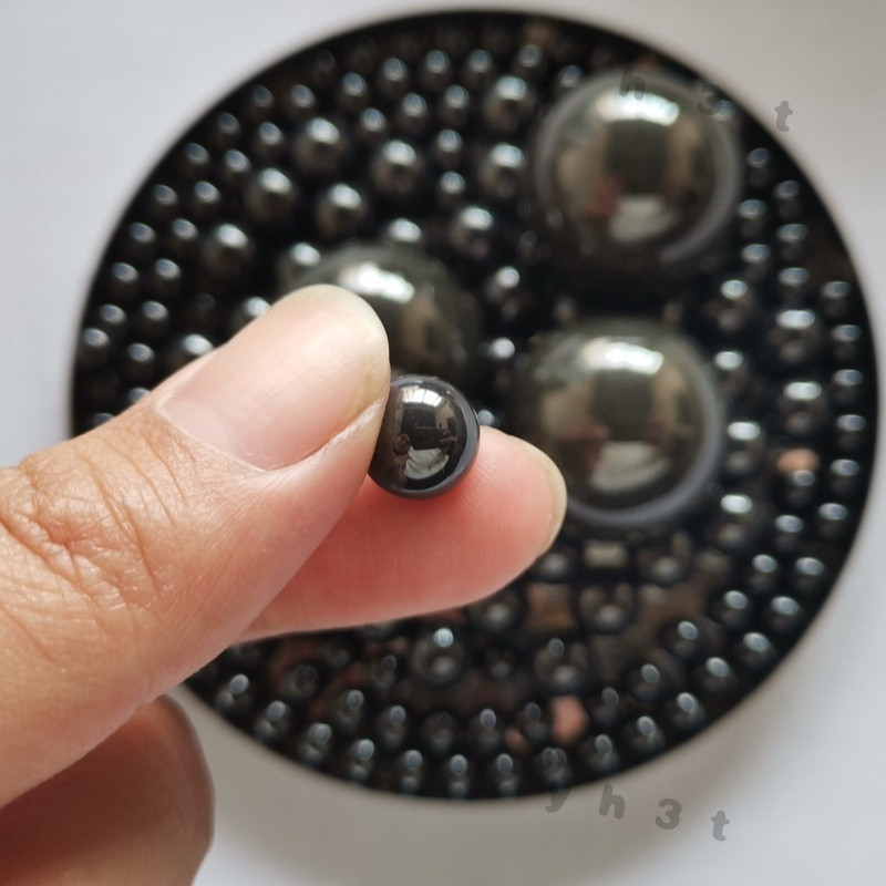 G3 เกรด SI3N4 Silicon Nitride Ceramic Ball 20-30 มม.แบริ่งทนอุณหภูมิสูง/วาล์ว/ปั๊มลูกบอลเซรามิกความแ