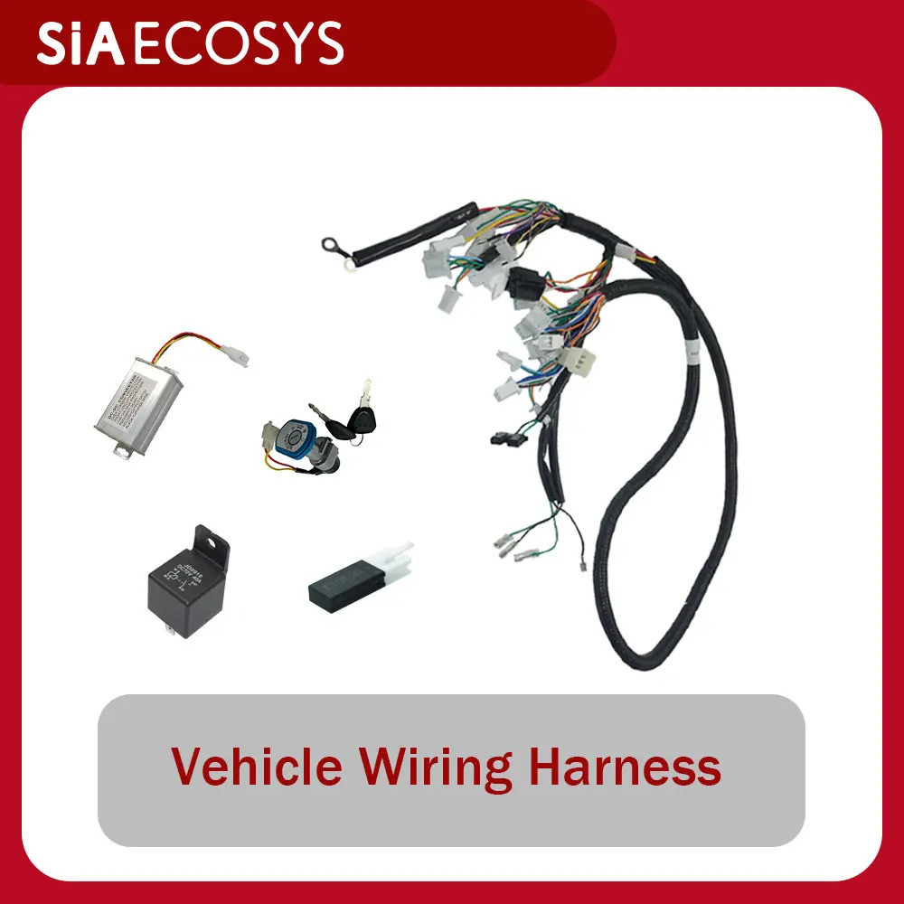 Fardriver Controller รถจักรยานยนต์ไฟฟ้าระบบสายไฟสําหรับ Hall และ Encoder Version