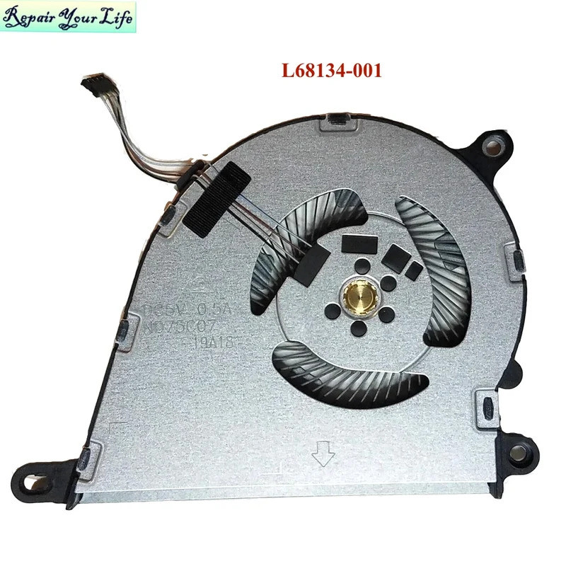 L68133-001 พัดลมระบายความร้อน CPU สําหรับ HP 14S-DQ 15S-FQ 15S-EQ 15-EF 340S G7 ND75C07-19A18 ND55C4