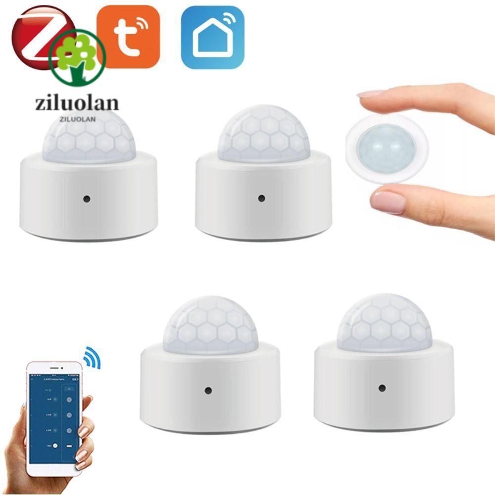 ZILUOLAN Mini Zigbee, PIR Motion Body อินฟราเรด Tuya สมาร์ท ZigBee, Human Motion Sensor สมาร์ทเซนเซอ