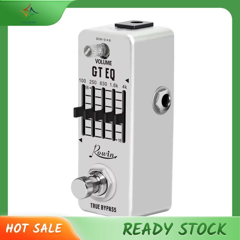 [luxiang.th] Guitar Equalizer Pedal Guitar Effect Pedal 5-Band Parametric EQ