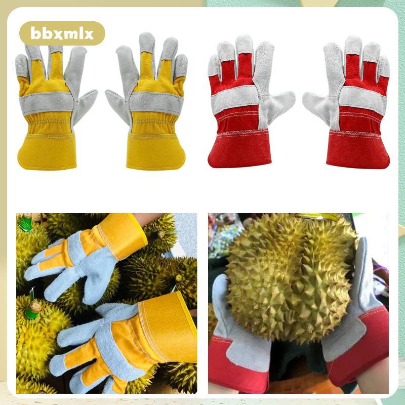 [bbxmlx] ถุงมือหยิบทุเรียน ถุงมือทําสวน น้ําหนักเบา ทนต่อการสึกหรอ ทนไฟ ถุงมือเก็บผลไม้ สําหรับรักและตัดแต่งกิ่ง