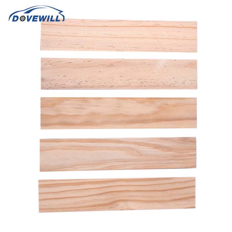 [Dovewill] Pine Wood Craft Strips แท่งไม้สําหรับทําอุปกรณ์ประกอบฉากภาพโมเดลอาคาร 9.84