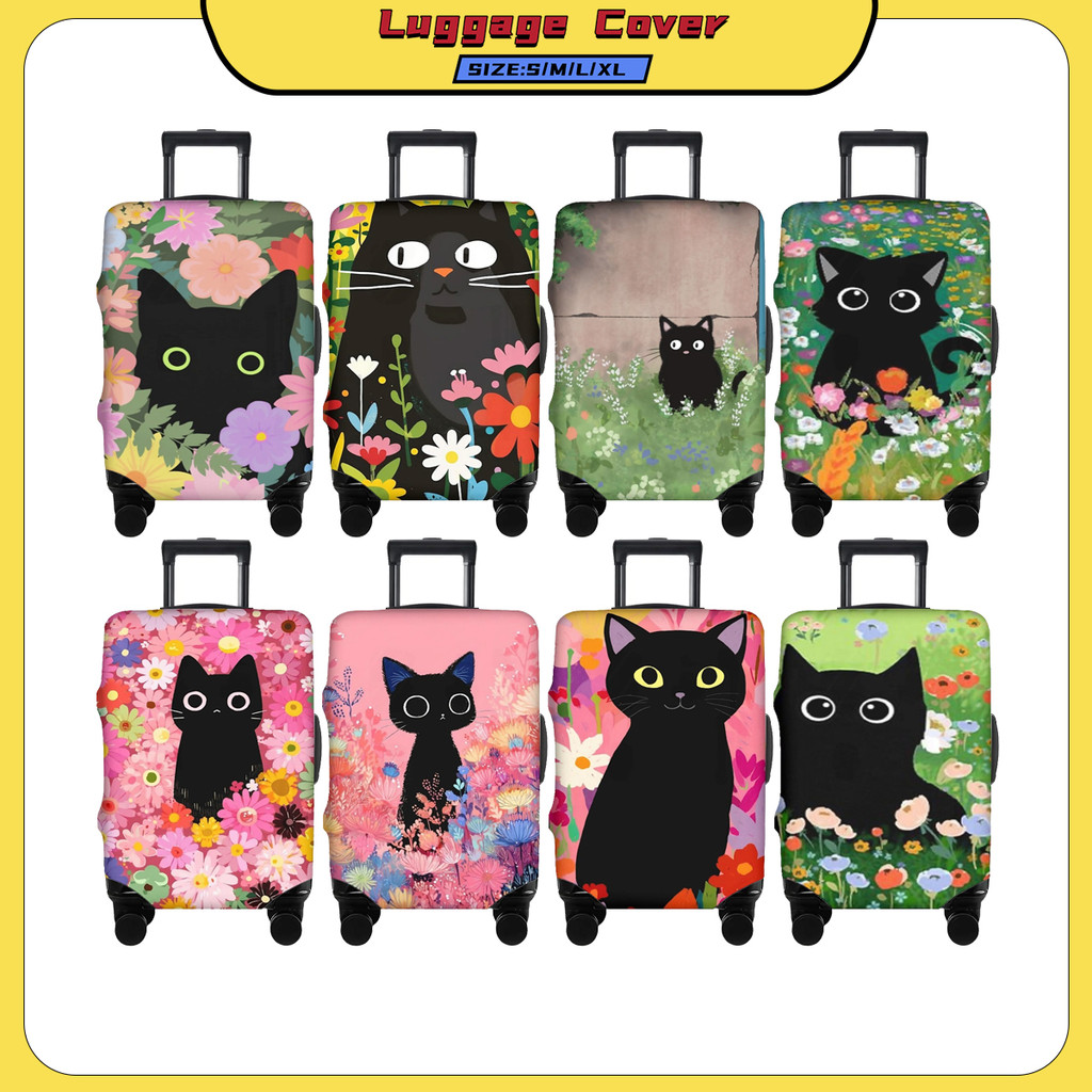 Cat กระเป๋าเดินทางล้างทําความสะอาดได้กระเป๋าเดินทาง Protector Anti-scratch กระเป๋าเดินทางเหมาะกับ 18