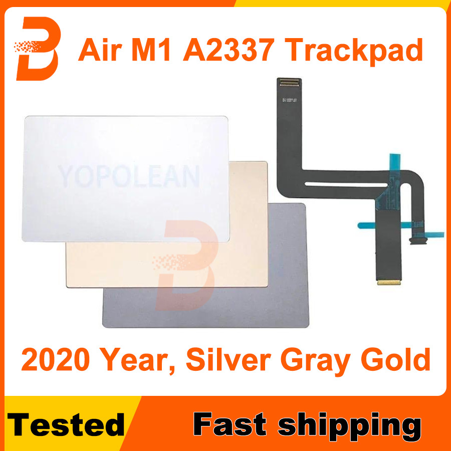ทดสอบ A2337 Trackpad สําหรับ MacBook Air 13 "M1 A2337 ทัชแพดสีเทาเงินทอง 2020 ปี