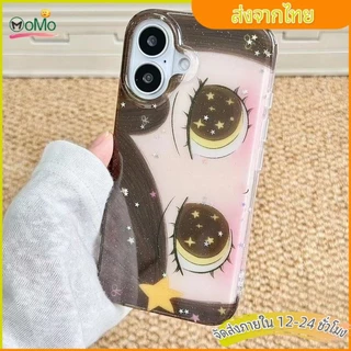 ✨️สาวการ์ตูนน่ารักสุด ๆ case for iPhone 17 ProMax 11 16 TPU พร้อมลายดอกทานตะวัน เคสเข้ากันได้กับ 14 13 Pro 12 6 7 8 X xr
