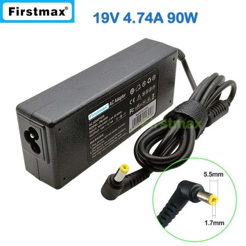 19V 4.74A 90W แล็ปท็อปสําหรับ Packard Bell EasyNote LE69 LJ61 LJ63 LJ65 LJ67 LJ71 LJ73 LJ75 LJ77 LK1