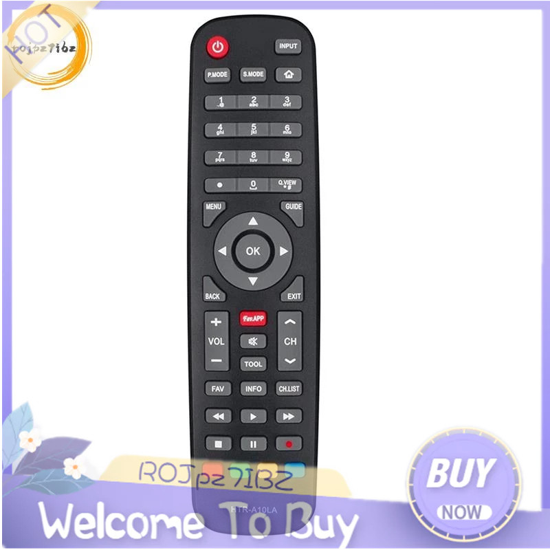HTR-A10LA รีโมทคอนโทรลสําหรับ Haier TV LE32K6000D LE32K6500DA LE40K6050DP LE43K6000D
