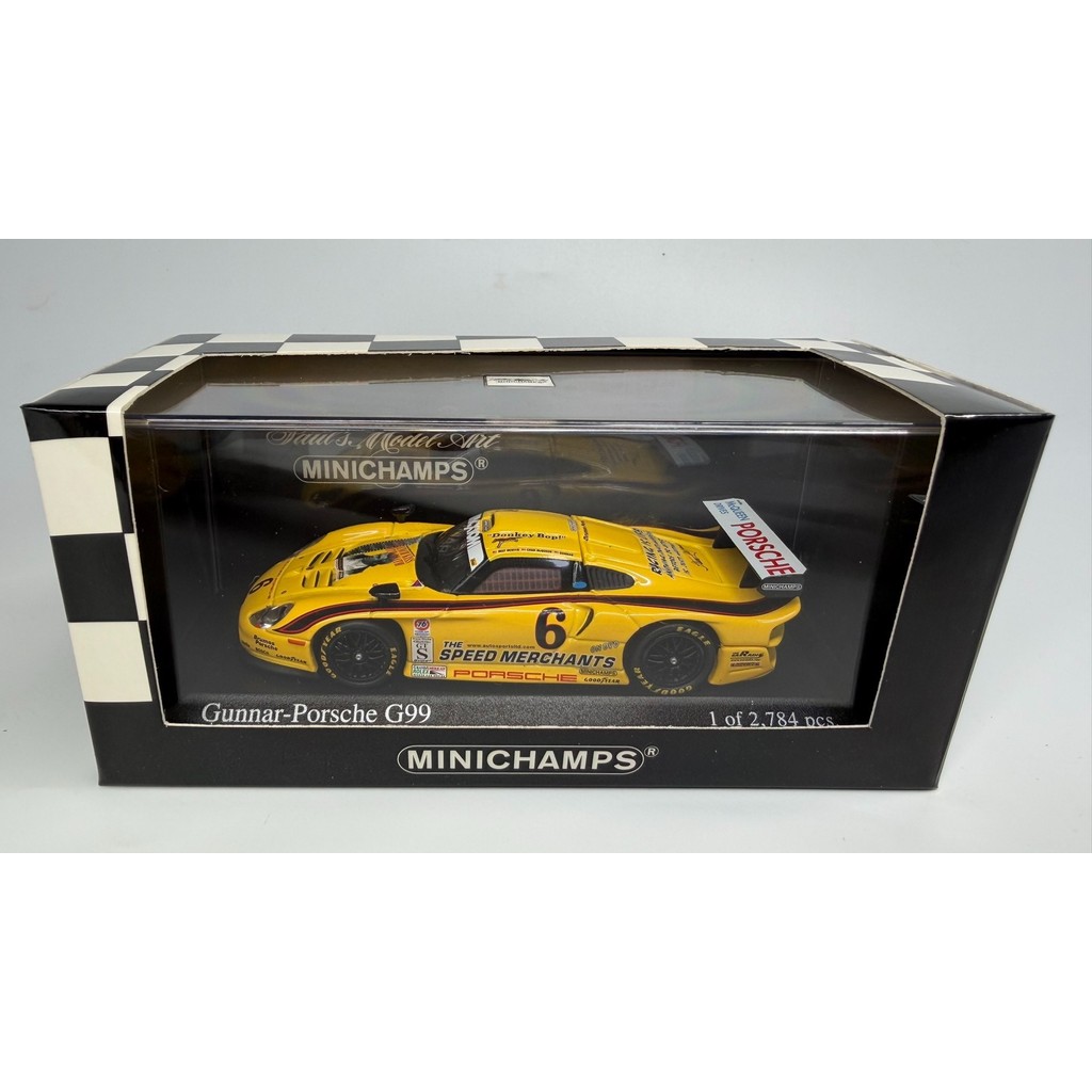 [สต๊อกพร้อม ติดต่อหากคุณมีคําถามใดๆ] MINICHAMPS 1/43 Porsche G99 20