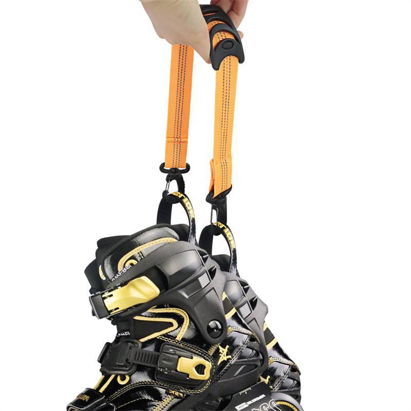 Well Portable Roller Skate & Ski Boot Strap, Inline/Ice Skates Shoe Lifter Carrying Handle TH