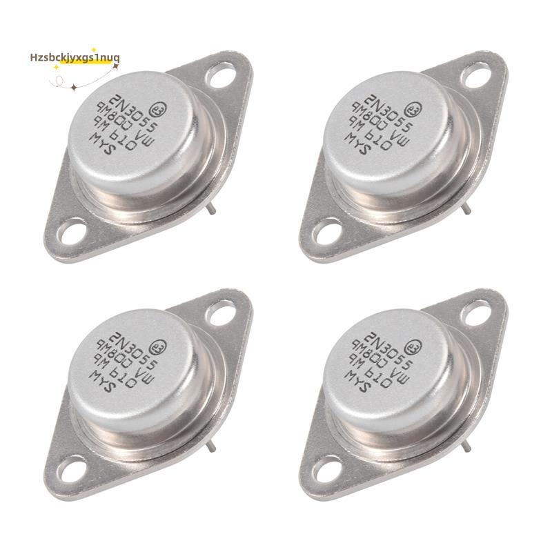 Hzsbckjyxgs1uq4 x 2N3055 15A 60V NPN AF Audio Power ทรานซิสเตอร์ TO-3
