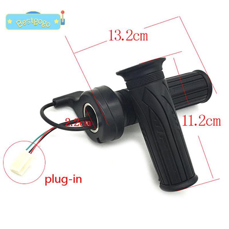 [Bestgogo-t] คันเร่งบิด 12V-72V คันเร่งสําหรับรถจักรยานไฟฟ้า/e-bike/สกู๊ตเตอร์ไฟฟ้า