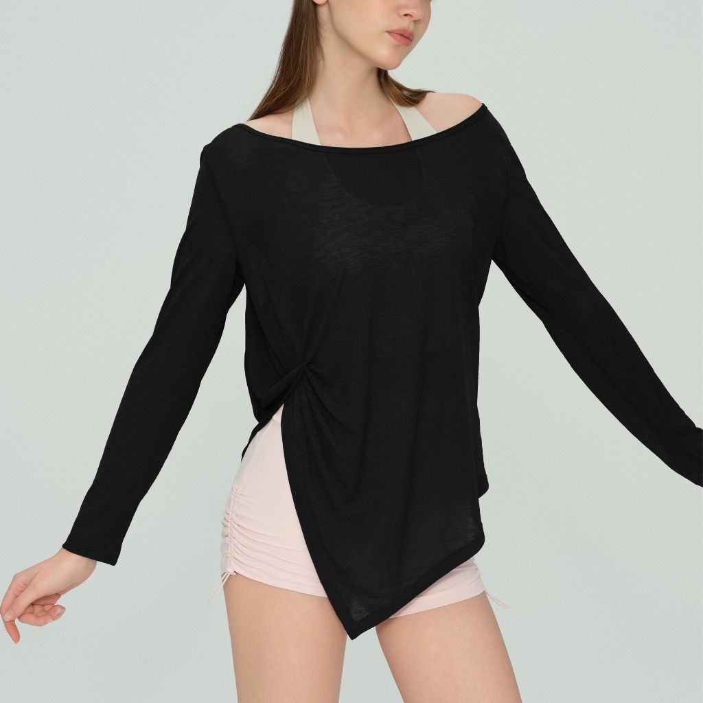 FITBEBE - SPORTS TOP DELARA Gym ออกกําลังกายกีฬาพิลาทิส TOP