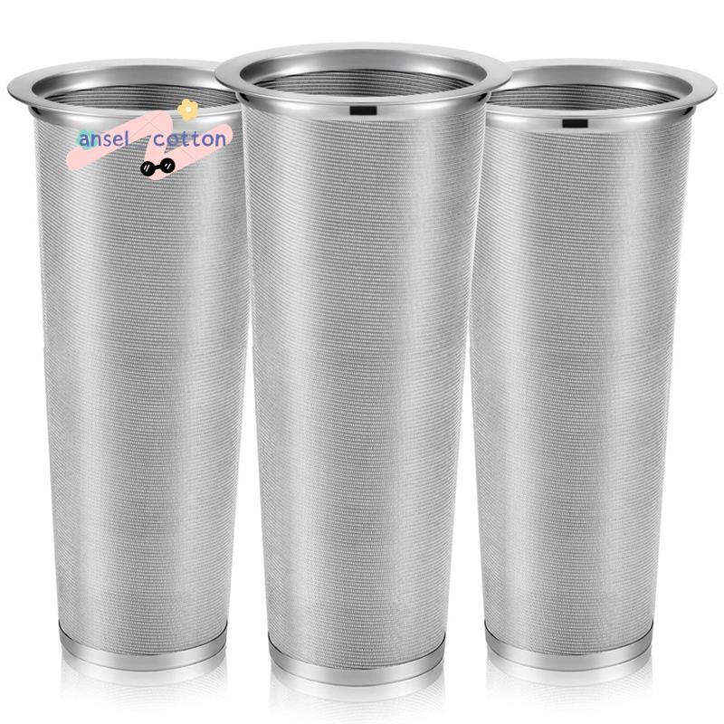 3 ชิ้น Cold Brew Coffee Filter กรองกาแฟ Masons Canning Jar Mesh Filter