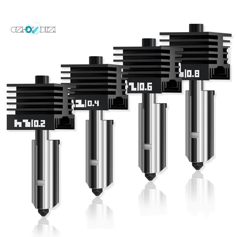 Gzhxdiizi4Packสําหรับไม้ไผ่Lab P2S HotendสําหรับH2S/H2D/P2S 3Dเครื่องพิมพ์,Quick Swap Hardenedชุดหัว