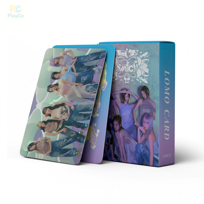 พร้อมสต็อก 55 IVE การ์ดขนาดเล็ก IVE SWITCH Heya Lomo Collection การ์ด Zhang Yuanying REI LIZ