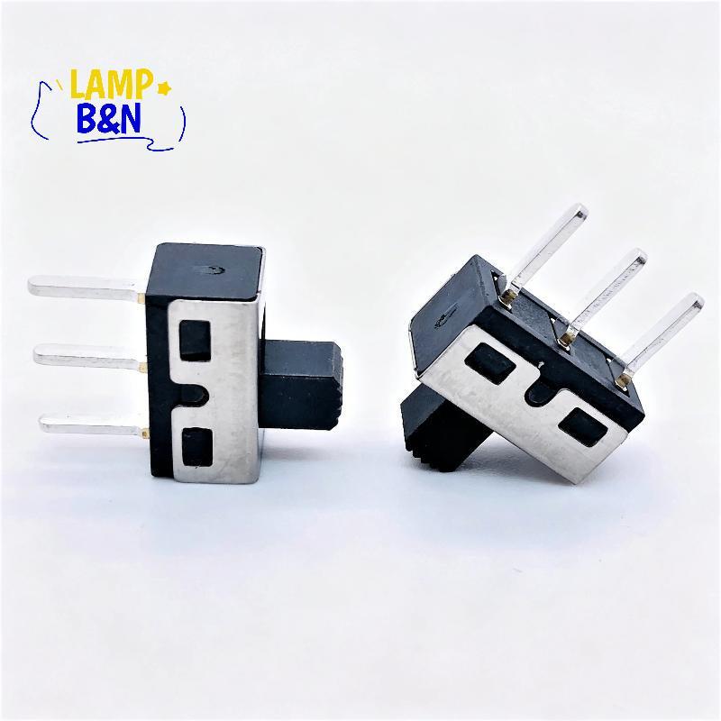 [B&N] 10 ชิ้น SS12D10G3 Toggle Switch 2 ตําแหน่ง 1P2T 3 ขาตรงแนวตั้ง Mini Switch สําหรับชุดฝึกห้องเร