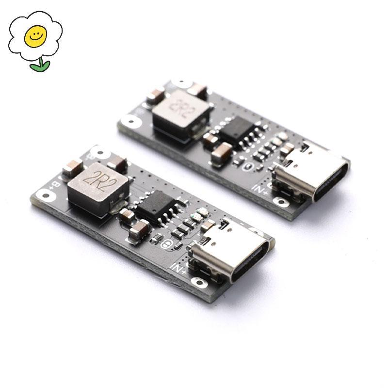 {}maoyting} Type-C USB 5V 3A 3.7V 18650 แบตเตอรี่ลิเธียม Li-ion บอร์ดชาร์จแบตเตอรี่โมดูลชาร์จ {COD}