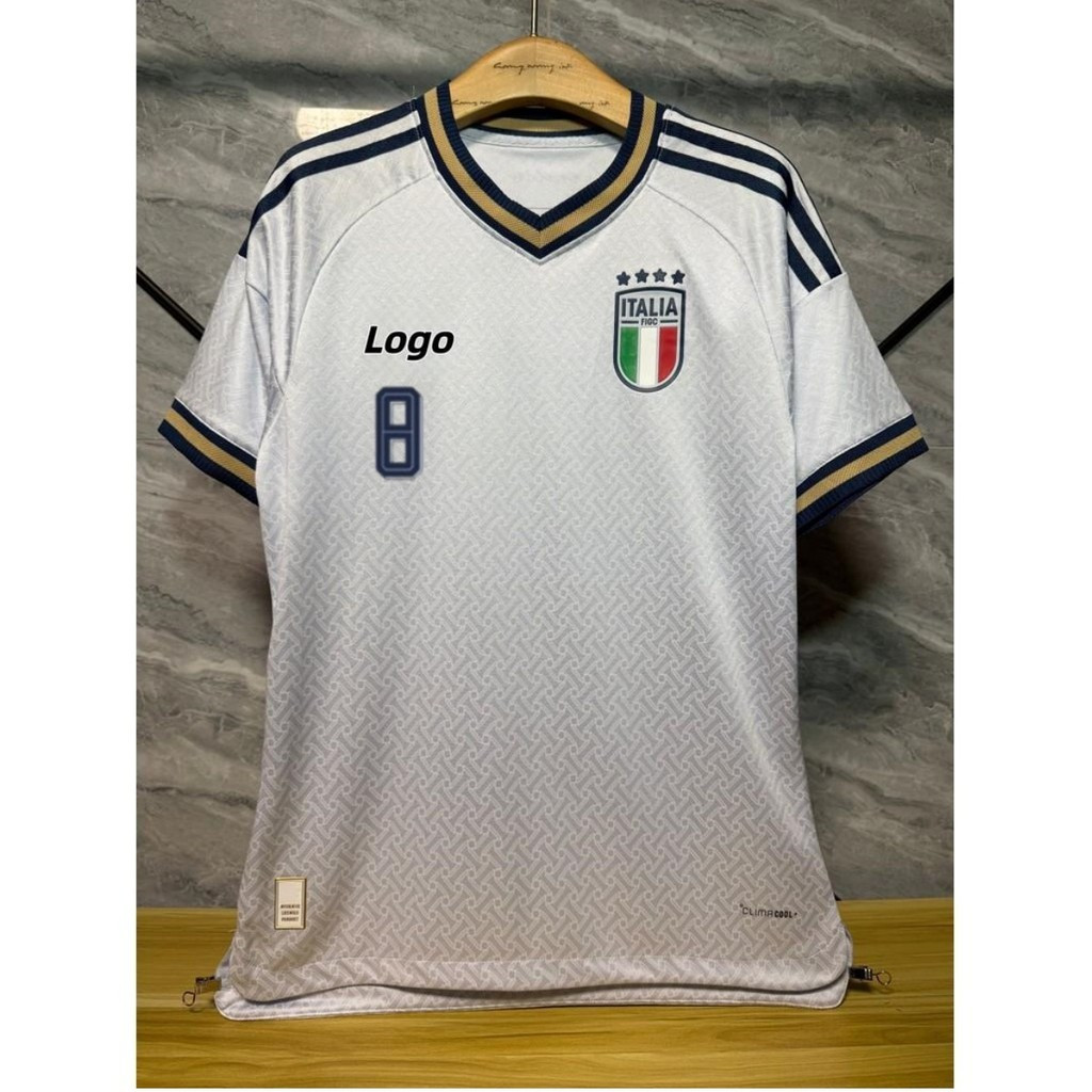 Player Issue Italy 2026/27 Mens Italy Away Short Sleeves Football Jersey T-Shirt