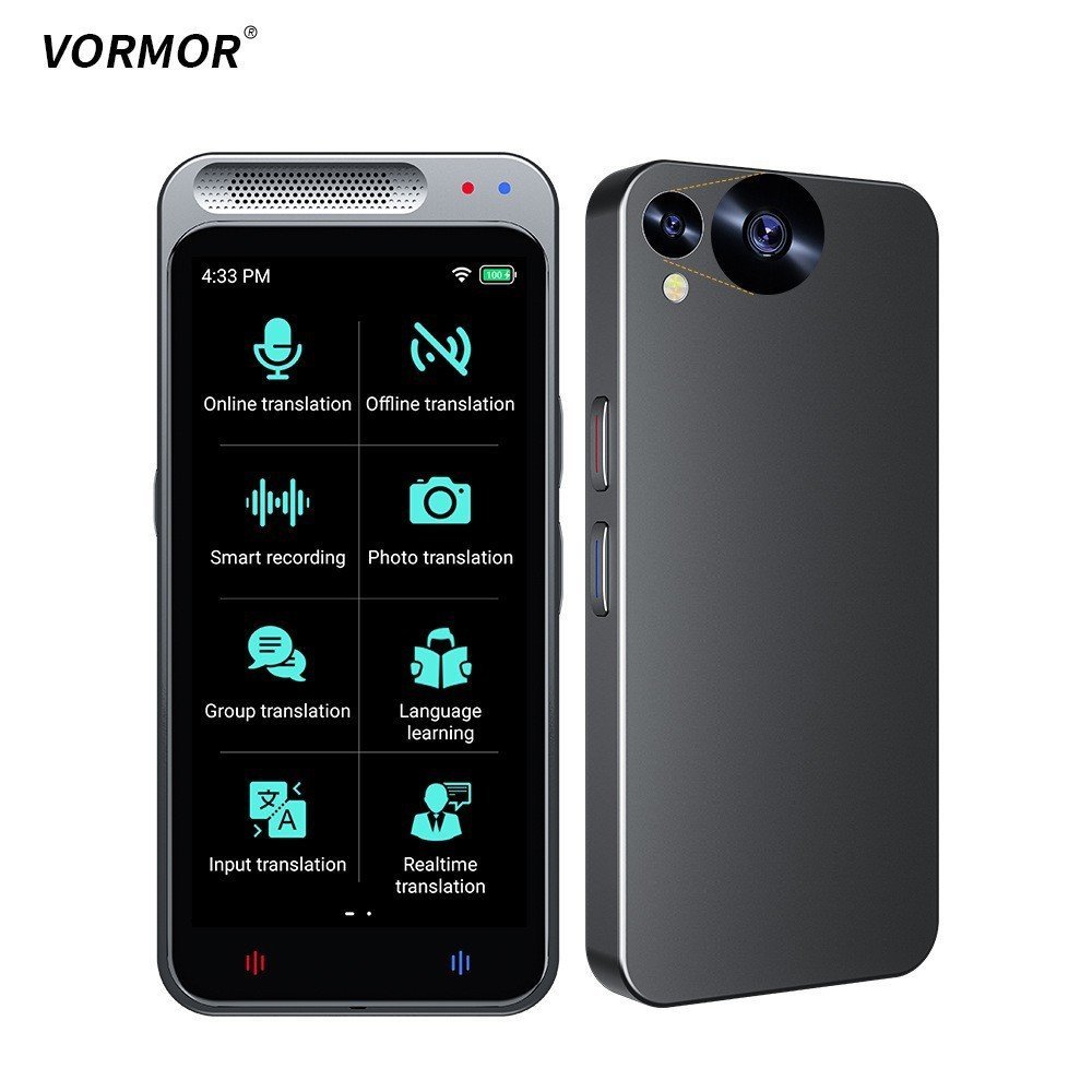 ภาพถ่ายผู้แปลอัจฉริยะผู้แปลภาษา เสียง 138 ประเภท ai Mutual Translator z6 เสียงพร้อมกัน แปลอเนกประสงค