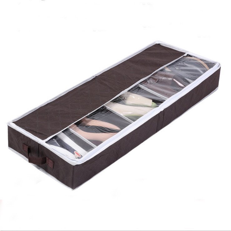 ผ้า Oxford ล้างทําความสะอาดได้ขายส่ง Bed Sole กล่องรองเท้า Multi-Grid ตามฤดูกาลหอพักกล่องรองเท้าจัดเ