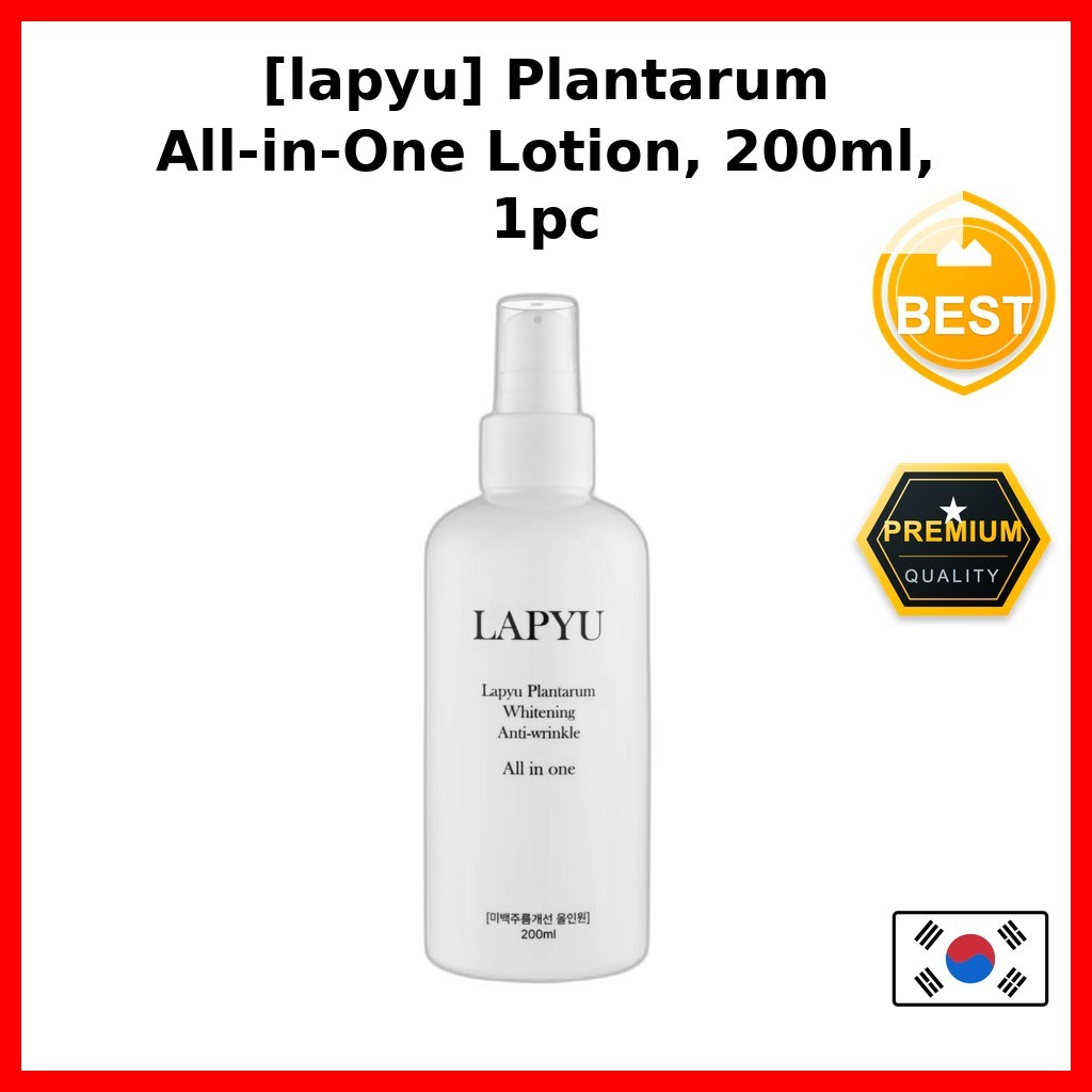 [lapyu] Plantarum All-in-One Lotion, 200ml, 1pc / Korean All-in-One Lotion / Brightening Effect by m