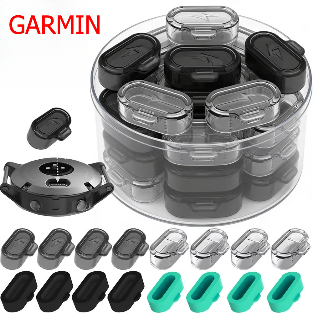 ปลั๊กกันฝุ่นสำหรับนาฬิกา Garmin  ซิลิโคนนุ่ม ป้องกันฝุ่น  สำหรับ Garmin Fenix 8/7/7S/7X/Forerunner 970 965 935 Venu4 3 2