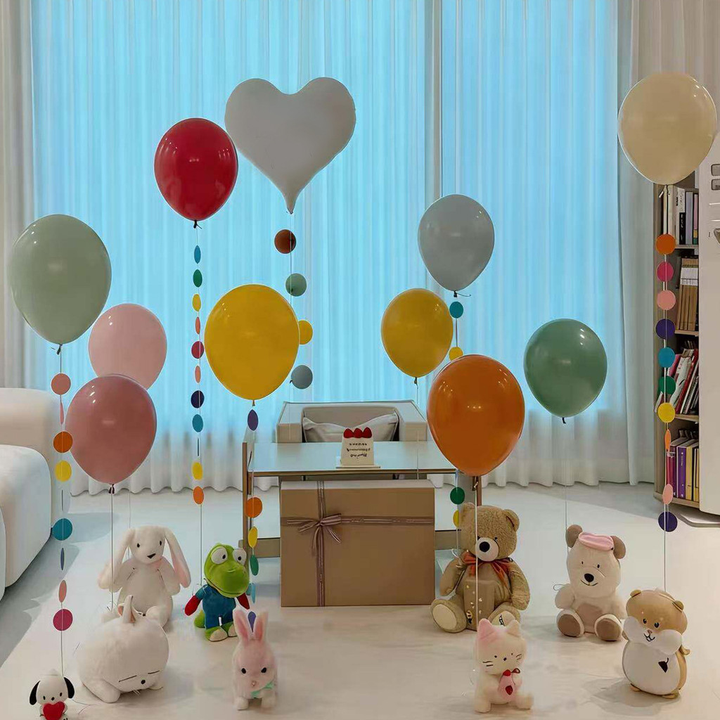 ชุดบอลลูนเคลือบย้อนยุคสไตล์อิน, อุปกรณ์ประกอบฉากภาพเค้าโครงฉากวันเกิดครั้งแรก, ตกแต่งงานปาร์ตี้