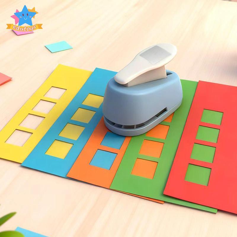 [Edstars] Tab Punch Square Punch Craft Lever Punch Paper Punch Square Lever Action Craft Punch ขนาดก
