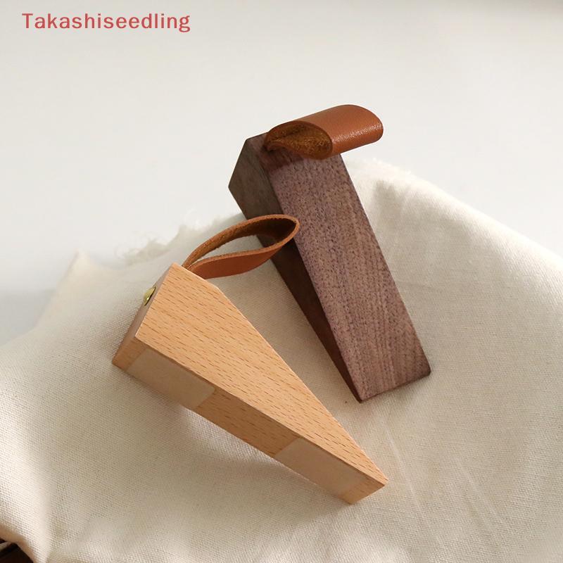 (Takashiseedling) ประตูไม้ Anti Slip Wedge สําหรับประตูหนักทนทานสําหรับโฮมออฟฟิศห้องนอน