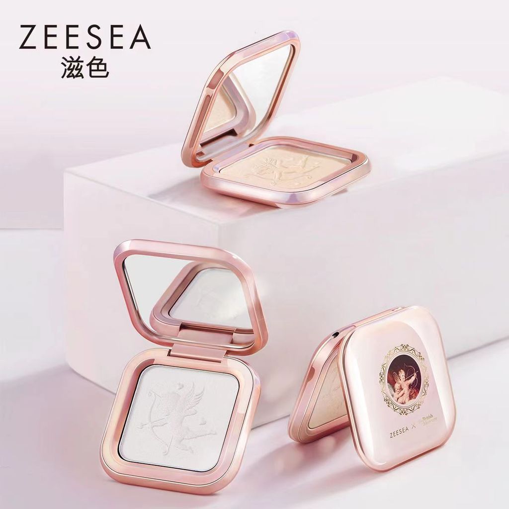 ⭐ZEESEA ZEESEA Color Angel Cupid Highlighting Contouring Plate Brightening Pearlescent มันฝรั่งสับ F