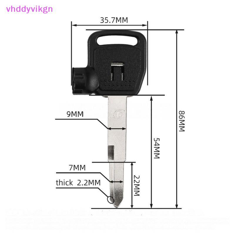 VHDD Anti-Theft แม่เหล็กเปล่า Key Lo 1 ชิ้นสําหรับ CT250 300 400 KYMCO KCC Acc Racing Security อัพเก