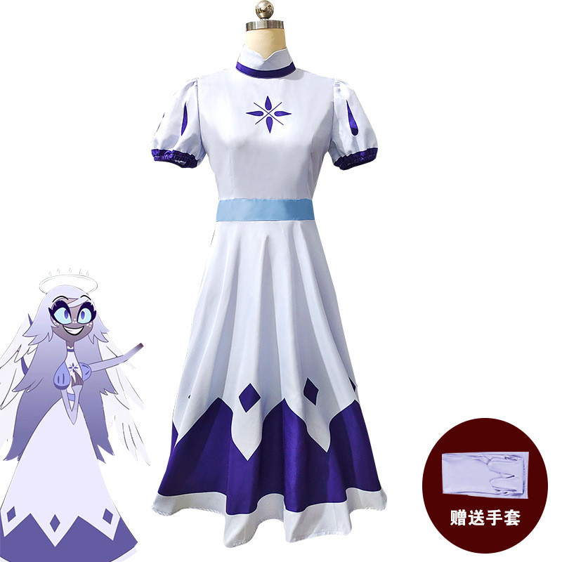 American TV series Hell Inn Angel Emily cosplay costume Halloween role-playing cosplay dress outfit
