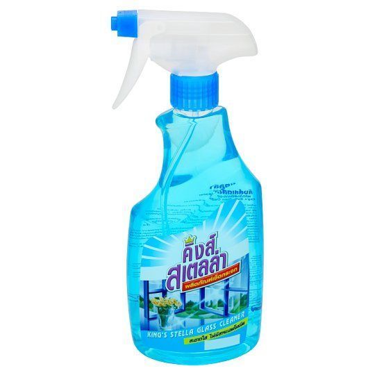 [สินค้าส่งด่วน]  คิงสเตลล่าผลิตภัณฑ์เช็ดกระจก 600มล. KINGS STELLA GLASS CLEANER 600 ML
