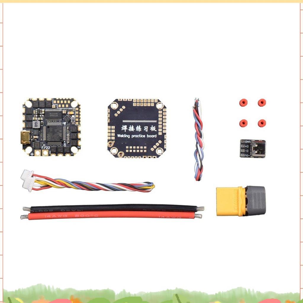 GHF722AIO-HD 40A AIO Baro OSD F722 Flight Controller BLHELIS 40A 4in1 ESC 2-6S สําหรับ FPV Freestyle