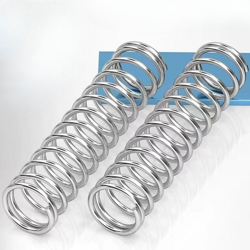 สปริงบีบอัด สปริงกลับ สปริงบีบอัด d2.0mm * OD12-18mm * L10-100 304 สแตนเลส [LMF-XDT]