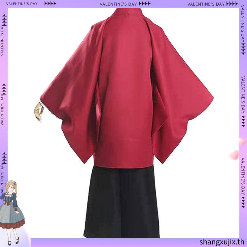 ชุดกิโมโนคอสเพลย์ Anime Demon Slaye Tsugikuni Yoriichi Cosplay Kokushibou Michikatsu Cosplay สําหรับ