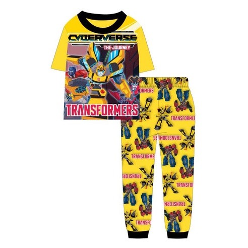 TB2 [SG SELLER] Caluby (2-7Yr) ชุดนอนการ์ตูนเด็กชาย (PJ Masks, Blaze, Baby Shark, Transformer) ~ Sho