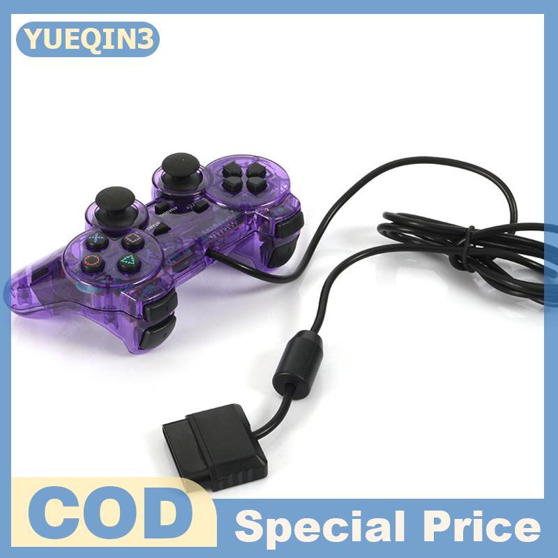 Store YUEQIN3 ใหม่ล่าสุด 1 PC แบบมีสาย Gamepad สําหรับ Controlling PS2 Sony PS2 PSX จอยสติ๊กสําหรับ 