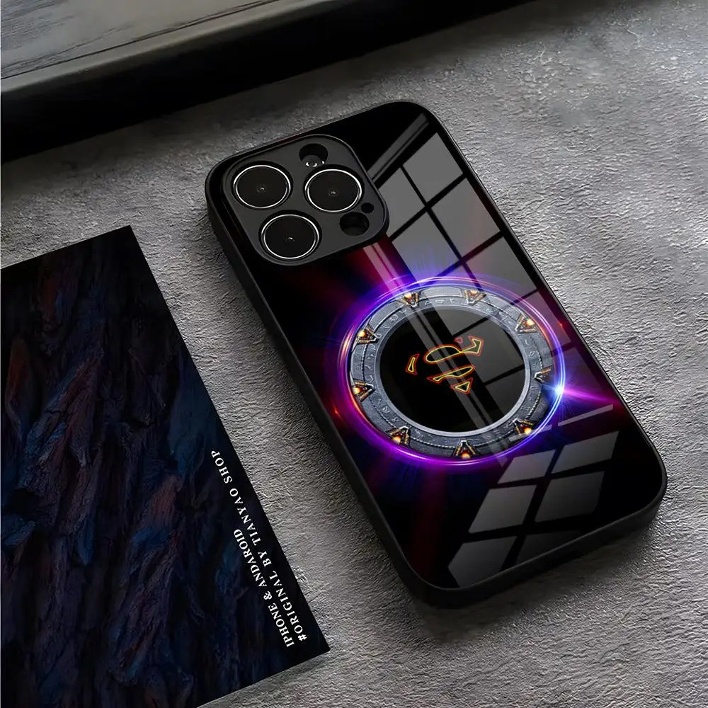 BK-1 Stargate Atlantis เคสโทรศัพท์สําหรับ IPhone 13 Pro Max 14 16 Plus 12 Mini 11 15 X XR XS 8 7 Plu