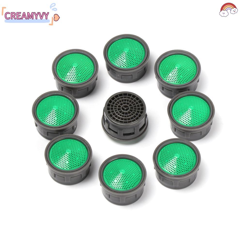 CREAMYVY 1/2/5 ชิ้นอะแดปเตอร์ประหยัดน้ําอะไหล่ทดแทน Bubbler แกนด้านในด้ายหญิง
