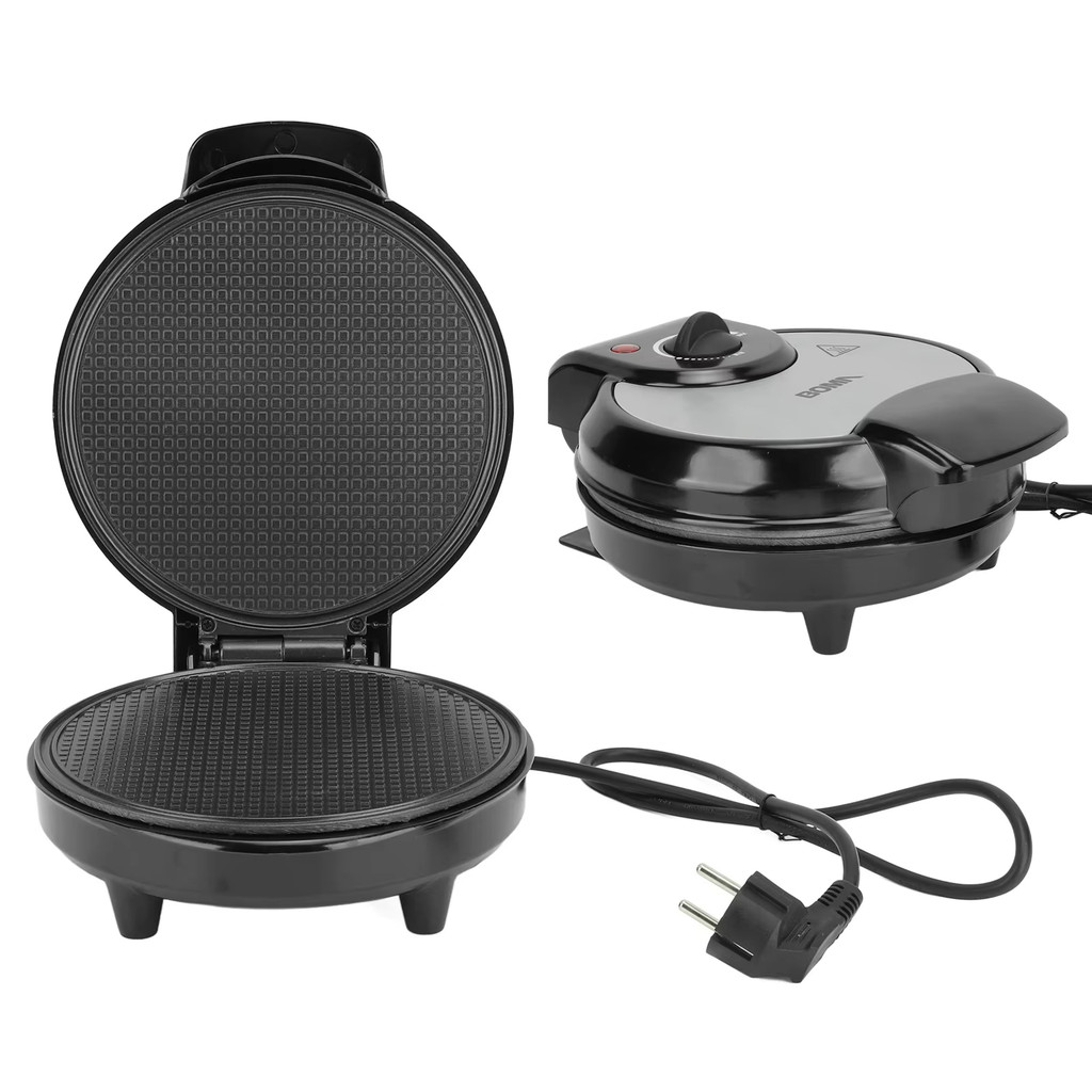 local delivery เครื่องทำโคนไอศกรีม 1200W เครื่องทำทองม้วน วาฟเฟิลโคน เคลือบ Non-stick ไม่ติดเตา ร้อนไว