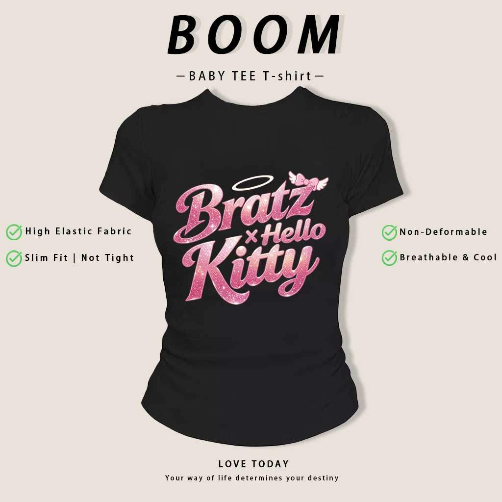 COD(จัดส่งภายใน 24 ชั่วโมง) เสื้อยืด  เกาหลี เสื้อครอปเข้ารูปbaby tee สาวอวบ y2k เสื้อคอกลม T168