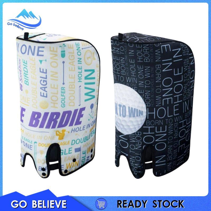 ฝาครอบถุงกอล์ฟพกพาได้ง่าย ปกป้องไม้กอล์ฟ สำหรับนักกอล์ฟทุกวัย พร้อมใช้งานบนสนามกลางแจ้ง