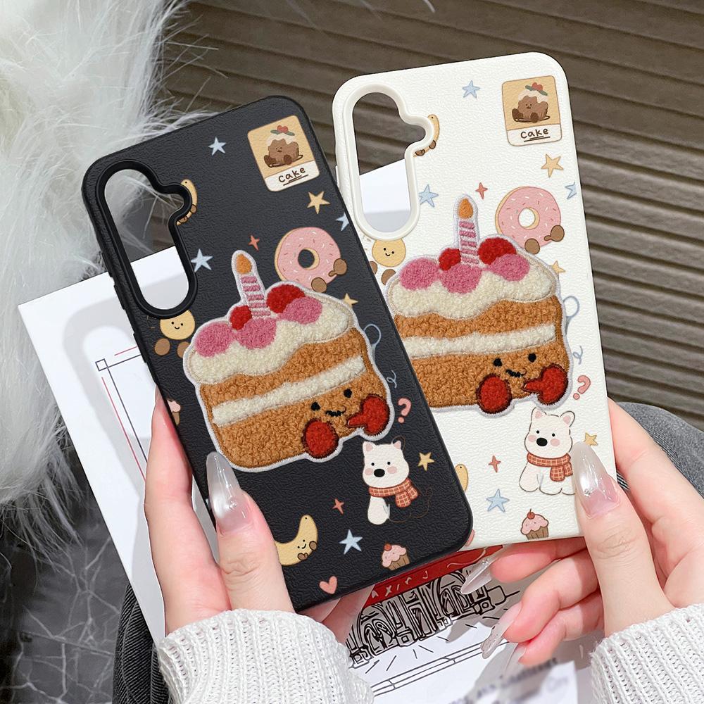 เคสโทรศัพท์หนังพรีเมียม for Samsung A55 A56 A17 A54 A53 A36 A35 A34 A26 A16 A15 A07 A06 A05S A05 S24 FE S25 Ultra PWCH