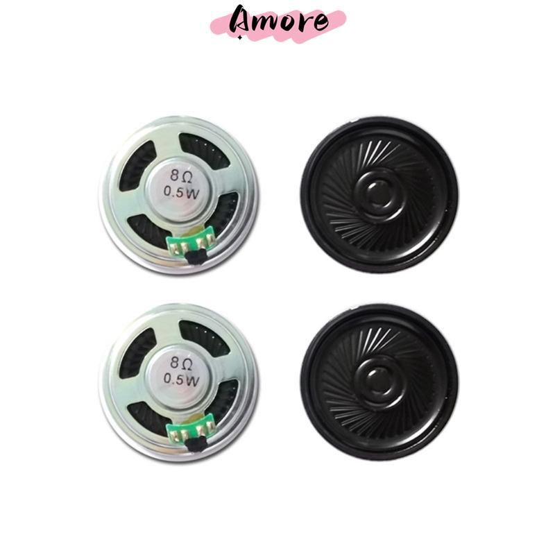 Amore Space ที่มีประสิทธิภาพ 4 ซม. 8Ω 0 5W ลําโพงเปลือกโลหะโลหะสําหรับ Professional Auditory Prototy