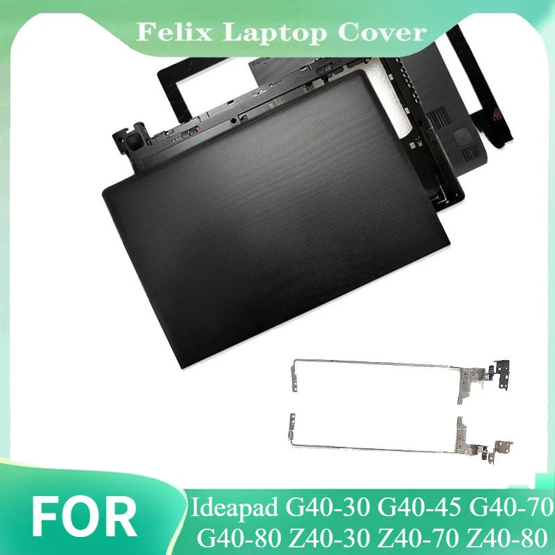 แล็ปท็อปปกหลัง LCD/Palmrest/ด้านล่าง/ด้านหน้า/บานพับสําหรับ Ideapad G40-30 G40-45 G40-70 G40-80 Z40-