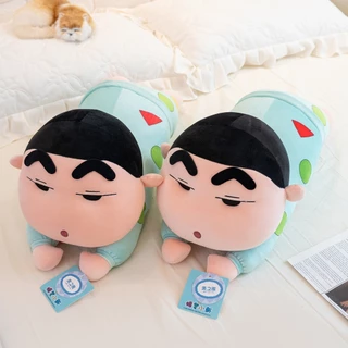 อะนิเมะนอนท่าทางชุดนอนเครยอนชินจังของเล่นตุ๊กตาการ์ตูนตุ๊กตามาพร้อมกับตุ๊กตาของขวัญวันเกิด